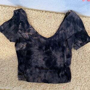 Lululemon Align Short Sleeve Cropped Shirt